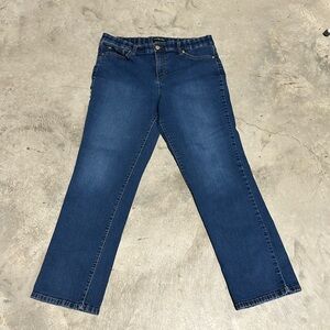 Kim Rogers dark wash size 16‎ SHT jeans / Box 8-31